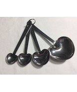 Kate Aspen Set of 4 Heart Shaped Stainless Measuring Spoons - $70.32 MXN