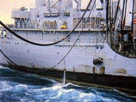 1966 USS Repose Refueling Vietnam Kodachrome 35mm Slide - £4.27 GBP