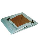 Dry Top 30x60 Multi-Purpose Silver/Brown Heavy Duty Dry Top Poly Tarp (3... - $4,672.86 MXN