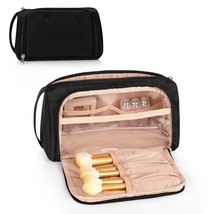 Small Makeup Bag Makeup Pouch Travel Cosmetic Organizer for Women and Girls Oxfo - £19.66 GBP
