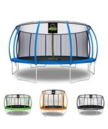 Large Trampoline Set &amp; Ring Enclosure Net Backyard Outdoor 6 8 10 12 14 ... - $6,570.20 MXN+