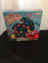 Let&#39;s Go Fishin&#39; Game Opened Damaged Box Works All Pieces Included + Bat... - $6.89