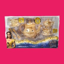 Disney - Beauty and The Beast - Enchanted Objects Tea Set/Playset - New/... - $323.05 MXN