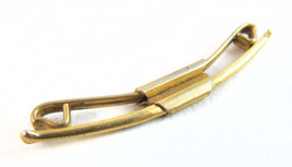 Vintage Swank 50 Gold Tone Collar Bar - £11.69 GBP