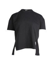 Acne Studios Piani Roundneck T-Shirt In Cotton Women Black Xxs - £100.54 GBP