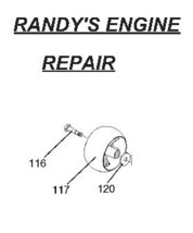 Wheel Bolt AYP 137644 J D M84691 Cub Cadet 938-3056 - £6.25 GBP