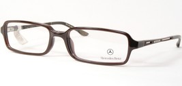 Mercedes Benz MB038 04 Marrón / Plateado Único Raro Gafas MB03804 54-16-135mm - $96.03