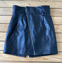 blank nyc NWOT women’s faux leather skirt Size 30 Black RTR - £18.90 GBP