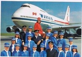 Postcard Wardair Boeing 747 Canada&#39;s Holiday Airline - £2.75 GBP