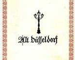 Alt Dusseldorf Menu Mattner Restaurant Dusseldorf Alstadt Germany  - $17.80