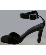 Ellemenno Beyond SEXY Black Ankle Strap Platform Heels Size 10 M Like New - £34.44 GBP