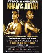 KHAN vs JUDAH @ Mandalay Bay Vegas Boxing Flyer - £2.35 GBP