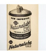 1947 Lion Oil Co Naturalube DHD Advertisement El Dorado Arkansas DWNN18 - $376.02 MXN