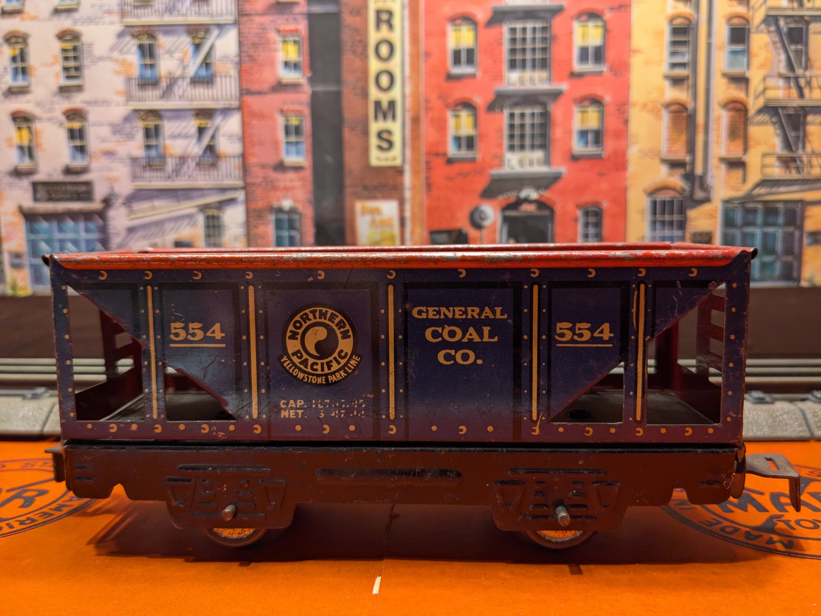 Marx Trains C.R.I.& P. Rock Island Gondola  #552E Item image 3