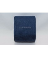 Louis Vuitton Navy Blue Travel Watch Case Storage Box Authentic Suede 20... - £64.22 GBP