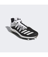 adidas Men&#39;s Adizero Afterburner 6 Metal Baseball Cleats Black White Siz... - £79.67 GBP