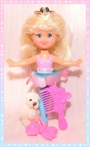 VTG Hasbro Secret Beauties Lipstick Dreamy Pink Ballerina Skirt Doll Comb - $14.46