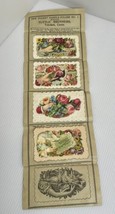 1880s VICTORIAN CALLING CARDS Sales SAMPLE DISPLAY  Connecticut Card  An... - £10.94 GBP