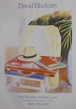 Grey Art Gallery - David Hockney Framed Picture - 12&quot;x16&quot; - £40.86 GBP