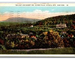 Twilight and Sunset Inn Catskill Mountains New York NY WB Postcard N23 - $1.93