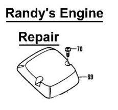 air filter cover 322659 McCulloch 4600 4900 5000 more - $19.99