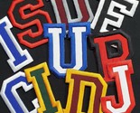 Letters 3&quot; College Varsity Letterman Embroidered Iron On Patch Customize... - $6.38