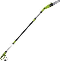 The Earthwise Ps44008 8-Inch Corded Electric Pole Saw, Green, Is A 6 15 Amp - $110.97