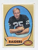 Fred Biketnikoff 1970 Topps #85 Los Angeles Raiders NFL Football Card - £2.15 GBP