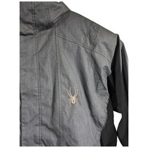 Spyder Snowboard Jacket Mens 2XL XXL Gray Ski Shell Coat Only (No Liner) - $217.78