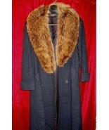 Womens Forstmann Alorna Fur Coat Wool Jacket Mink Sz 10 - £202.07 GBP