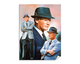 Tom Landry Head Coach Dallas Cowboys NFL Football Painting Wall Art Prin... - $24.99+