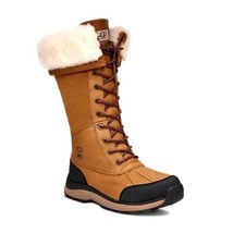 UGG Adirondack Tall Boot III Fur Waterproof Sheepskin Leather Outdoor Sh... - £220.54 GBP