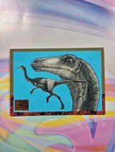 1993 Topps Jurassic Park Gold | Gallimimus #80 - $1.49