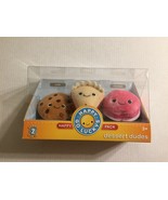 NEW Hallmark Happy Go Luckys Plush Dessert Dudes - Chip, America &amp; Roonie - $17.96