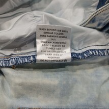 Jupe de Abby RN#156745 Women's Acid Wash Cotton Denim Stretch Skirt Size Large image 4