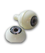 Dead Head Props Pair of Premium Realistic Life Size Acrylic Eyes for Hal... - £10.27 GBP