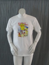 Vintage Graphic T-shirt - Pokemon Pocket Monsters Iron On Graphic - Men&#39;s Medium - £137.71 GBP