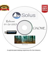 Solus 2025 GNOME Bootable DVD - Live/Installer | Fast Shipping From CALI - $7.42