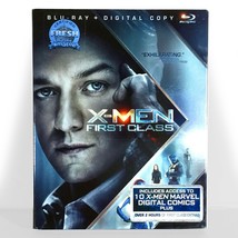 X-Men: First Class (2-Disc Blu-ray, 2011, Widescreen) Like New w/ Slip ! - £7.43 GBP