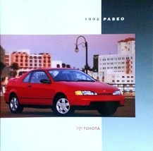 1992 Toyota PASEO sales brochure catalog US 92 - £6.32 GBP
