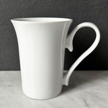 Starbucks White Mug Flare Rim Scroll Handle - Starbucks Coffee Company Cup - $26.69 CAD