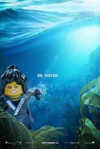 Lego Ninjago 11.5&quot;x17&quot; Original Promo Movie Character Poster 2017 Be Water Rare - £7.73 GBP
