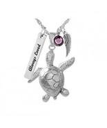 Turtle 925 Sterling Ash Urn - Love Charms™ Option - $79.95
