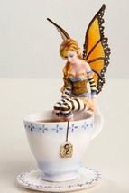 Artist Amy Brown Lovely Warm Toes Faery Fairy 6&quot; Hand-Painted Statue Figurine - £21.05 GBP