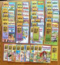 Lot of 42 Vtg 1998 Highlights Which Way USA? State Puzzle Books 32 w/MAPS - $47.00
