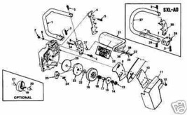 clutch assembly a69480c HOMELITE CHAINSAW xl12 sxlao 98 - £74.82 GBP