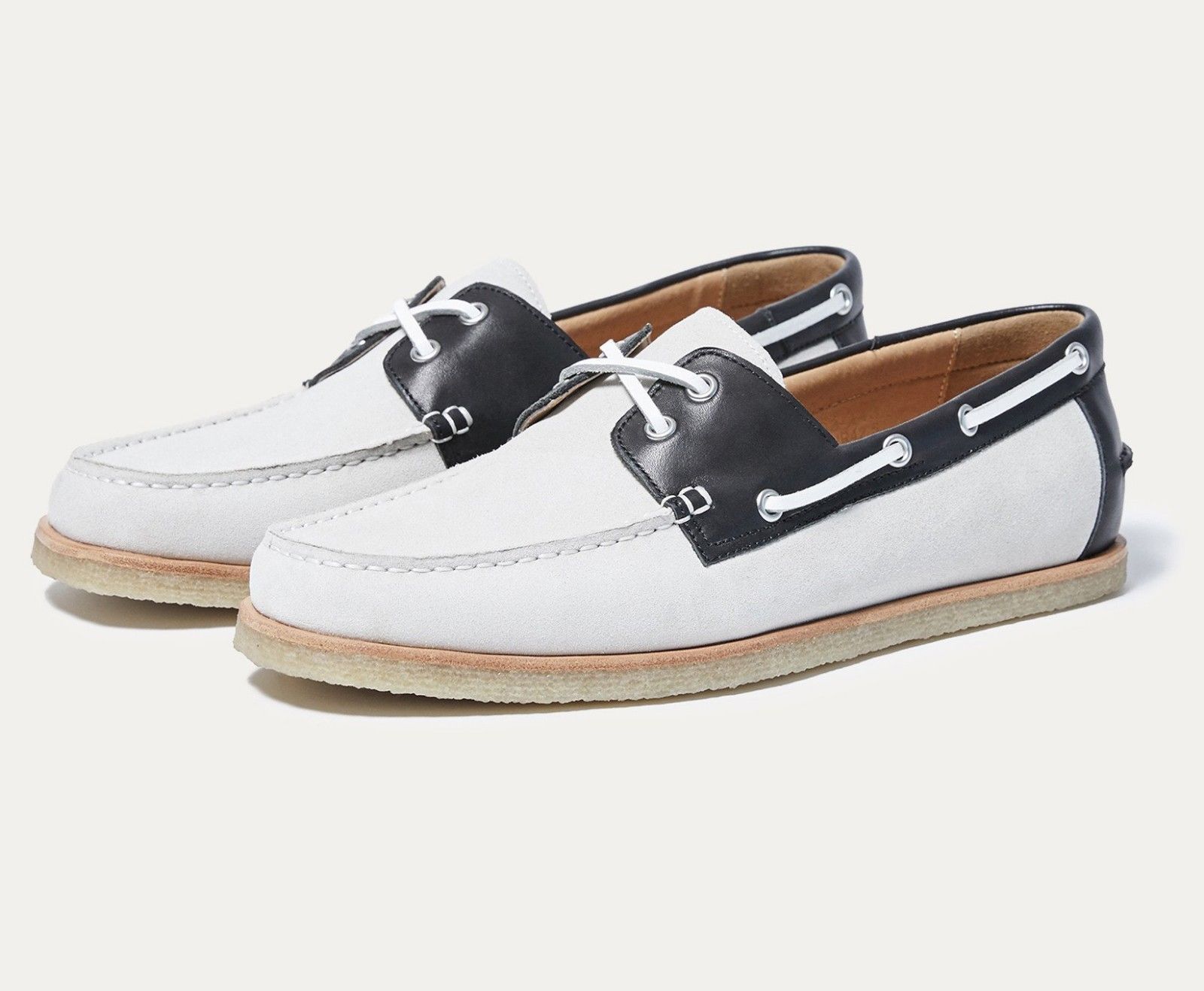 New Men Handmade Moccasin White Black Lace Up Dress Formal Casual Leather Shoes
