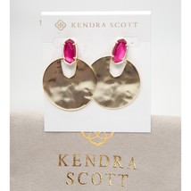 Kendra Scott Gold Azalea Illusion Deena Drop Dangle Earrings NWT - £57.51 GBP