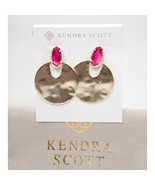 Kendra Scott Gold Azalea Illusion Deena Drop Dangle Earrings NWT - £56.32 GBP