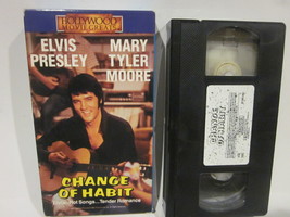 Elvis Presley Change Of Habit Vhs Tape Movie Mary Tyler Moore - £3.97 GBP